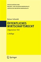 Reiner Schmidt - Öffentliches Wirtschaftsrecht, Allgemeiner Teil