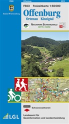 Landesamt für Geoinformation und Landentwicklung B, Landesam für Geoinformation und Landentwi, Lg, LGL - Topographische Freizeitkarten Baden-Württemberg - Bl.F503: Topographische Freizeitkarte Baden-Württemberg Offenburg