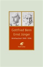 Gottfrie Benn, Gottfried Benn, Ernst Jünger, Holge Hof, Holger Hof - Briefwechsel 1949-1956