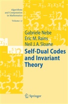 Gabriel Nebe, Gabriele Nebe, Eric Rains, Eric M Rains, Eric M. Rains, Neil J A Sloane... - Self-Dual Codes and Invariant Theory