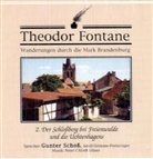 Theodor Fontane, Gunter Schoß - Wanderungen durch die Mark Brandenburg, Audio-CDs - Tl.2: Der Schlossberg bei Freienwalde und die Uchtenhagens, 1 Audio-CD (Hörbuch)