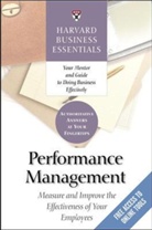 Business Essent Harvard, Harvard Business School Press, Harvard Business School Publishing, Harvard Business Review - Performance Management