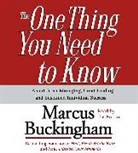 Marcus Buckingham, Marcus Buckingham - The One Thing You Need To Know
