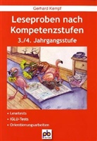 Gerhard Kempf - Leseproben nach Kompetenzstufen, 3./4. Jahrgangsstufe