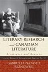 Gabriella Reznowski, Gabriella Natasha Reznowski - Literary Research and Canadian Literature