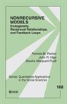 John R. Hipp, Sandra Marquart-Pyatt, Sandra T. Marquart-Pyatt, Pamela Paxton, Pamela M. Paxton, Pamela M. Hipp Paxton - Nonrecursive Models