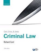 Richard Card - Card, Cross, and Jones Criminal Law