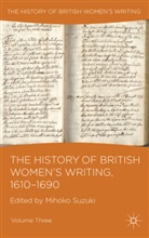 Mihoko Suzuki, Suzuki Mihoko, Suzuki, M Suzuki, M. Suzuki, Mihoko Suzuki - History of British Women''s Writing, 1610-1690
