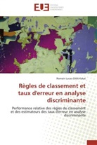 Romain Lucas GLELE KAKAÏ, Romain Lucas Glèlè Kakaï, Kakai-R - Regles de classement et taux d