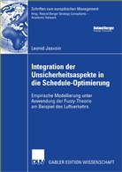 Leonid Jasvoin - Integration der Unsicherheitsaspekte in der Schedule-Optimierung