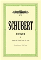 Franz Schubert, Max Freidlander, Max Friedlaender - Lieder (Friedlaender), hohe Stimme - 1: Songs, Vol. 1 (High Voice)