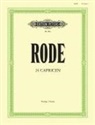 Pierre Rode, Walther Davisson - 24 Caprices (in the Form of Etudes) for Violin