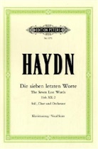 Joseph Haydn, Wilhelm Weismann - Die Sieben letzten Worte Jesu Christi Hob.XX:2, Oratorium, Klavierauszug