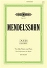 Fanny Hensel, Felix Mendelssohn Bartholdy, Felix und Fanny Mendelssohn Bartholdy, Max Friedlaender - Vocal Duets
