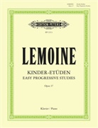Antoine-Henry Lemoine, Adolf Ruthardt - 50 Easy Progressive Studies Op.37