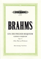 Johannes Brahms - Ein Deutsches Requiem op.45, Klavierauszug