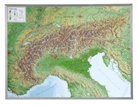 Mario Engelhardt, André Markgraf - Alpenbogen, Reliefkarte, Groß