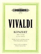 Paul Klengel, Antonio Vivaldi, Ferdinand Küchler - Konzert für Violine, Streicher und Basso continuo  a-Moll op.3,6 RV 356, Klavierauszug
