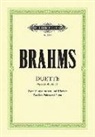 Johannes Brahms - Duette für 2 Singstimmen und Klavier op. 20, 61, 66, 75
