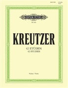 Rodolphe Kreutzer, Walter Davisson, Walthe Davisson, Walther Davisson - 42 Etüden (Capricen), für Violine solo