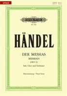 Georg Fr. Händel, Georg Friedrich Händel, Arnold Schering, Kurt Soldan - Messias HWV 56 (deutsch/englisch), Klavierauszug