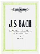 Johann S. Bach, Johann Sebastian Bach, Alfred Kreutz - Das Wohltemperierte Klavier I, BWV  846-869. Bd.1