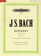 Johann S. Bach, Johann Sebastian Bach, David Oistrach, Hans-Joachim Schulze, Wilhelm Weismann - Violinkonzert a-Moll BWV 1041, Klavierauszug