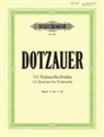 Justus Johann Friedrich Dotzauer, Johannes Klingenberg - 113 Violoncello-Etüden - Heft 1: Nr. 1 -34