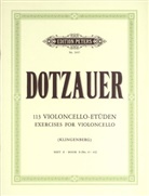 Justus Johann Friedrich Dotzauer, Johannes Klingenberg - 113 Exercises for Cello Vol.2