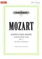 Wolfgang A Mozart, Wolfgang Amadeus Mozart, Klaus Burmeister, Klaus [KA:] Mölich Burmeister, Theo Mölich - Missa C-Dur KV 317 'Krönungs-Messe' (Salzburg, 23. März 1779), Klavierauszug