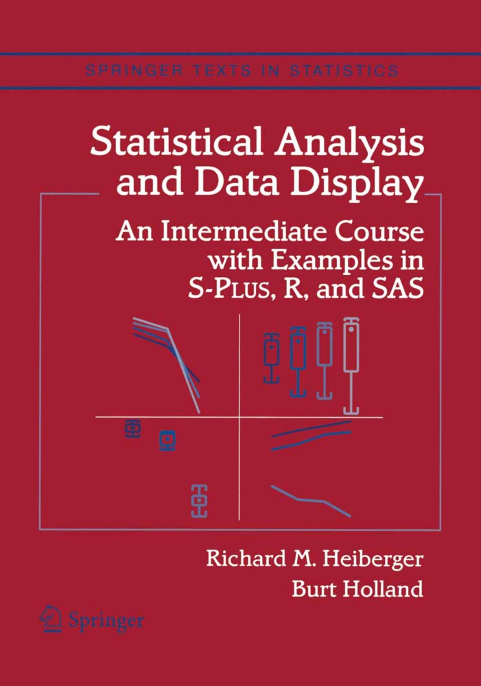 Richard Heiberger, Richard M Heiberger, Richard M. Heiberger, Burt Holland - Statistical Analysis and Data Display - An Intermediate Course with Examples in S-Plus, R, and SAS