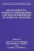 Alvin W. Czanderna, Theodor E Madey, Theodore E Madey, Cedric J Powell, Theodore E. Madey, Cedric J. Powell - Beam Effects, Surface Topography, and Depth Profiling in Surface Analysis
