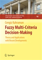 Cengi Kahraman, Cengiz Kahraman - Fuzzy Multi-Criteria Decision Making