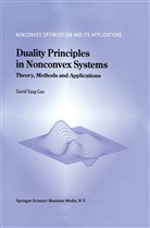 David Yang Gao, David Yang Gao - Duality Principles in Nonconvex Systems