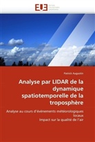 Patrick Augustin, Augustin-P - Analyse par lidar de la dynamique