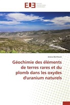Jessica Bonhoure, Bonhoure-j - Geochimie des elements de terres