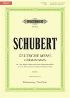 Johann Philipp Neumann, Franz Schubert, Klaus Burmeister - Deutsche Messe F-Dur D 872 für Chor und Orgel (Bläser), Klavierauszug