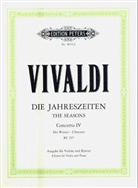 Antonio Vivaldi, Walter Kolneder - Konzerte für Violine und Streichorchester, Die Jahreszeiten, op.8, Klavierauszug - 4: Der Winter, F RV 297