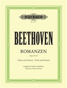 Ludwig van Beethoven, Manfred Fechner, Igor Oistrach - Romanzen für Violine und Orchester G-Dur op.40 und F-Dur op.50, Klavierauszüge