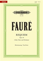 Gabriel Fauré, Jean-Miche Nectoux, Jean-Michel Nectoux, Zimmermann, Reiner Zimmermann - Requiem d-Moll op.48, Klavierauszug