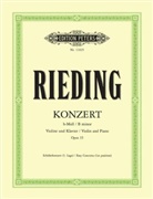 Oskar Rieding, Franziska Matz - Konzert h-Moll op.35, Violine und Klavier, Klavierpartitur u. Violinstimme