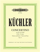 Ferdinand Küchler, Franziska Matz - Concertino im Stil von Vivaldi D-Dur op. 15, für Violine und Klavier, Klavierpartitur und Violinstimme