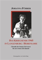 Johanna Führer, Ansel Rapp, Anselm Rapp - Das Kriegsende 1945 in Langenburg / Hohenlohe