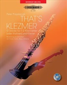 Irith Gabriely, Peter Przystaniak - That's Klezmer, für 1-2 Klarinetten (oder Violinen) und Klavier, Klavierpartitur und Stimme, m. Audio-CD