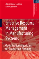 Massimilian Caramia, Massimiliano Caramia, Paolo Dell'Olmo - Effective Resource Management in Manufacturing Systems