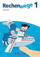 Friedhelm Käpnick, Mand Fuchs, Mandy Fuchs, Wolfgang Grohmann, Friedhelm Käpnick, Mandy Fuchs... - Rechenwege, Übungshefte, Ausgabe Nord/Süd: Rechenwege - Nord/Süd - Aktuelle Ausgabe - 1. Schuljahr