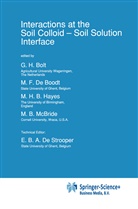 G. H. Bolt, G.H. Bolt, M. F. Boodt, M. F. De Boodt, M.F. de Boodt, Marcel F. de Boodt... - Interactions at the Soil Colloid