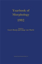 G. Booij, Geer Booij, Geert Booij, Jaap Marle, Jaap Van Marle, VAN MARLE... - Yearbook of Morphology 1992