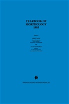 G. E. Booij, G.E. Booij, Geert Booij, E Booij, G E Booij, Jaap Marle... - Yearbook of Morphology 1995