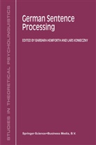 Hemforth, B Hemforth, B. Hemforth, Barbara Hemforth, Konieczny, Konieczny... - German Sentence Processing